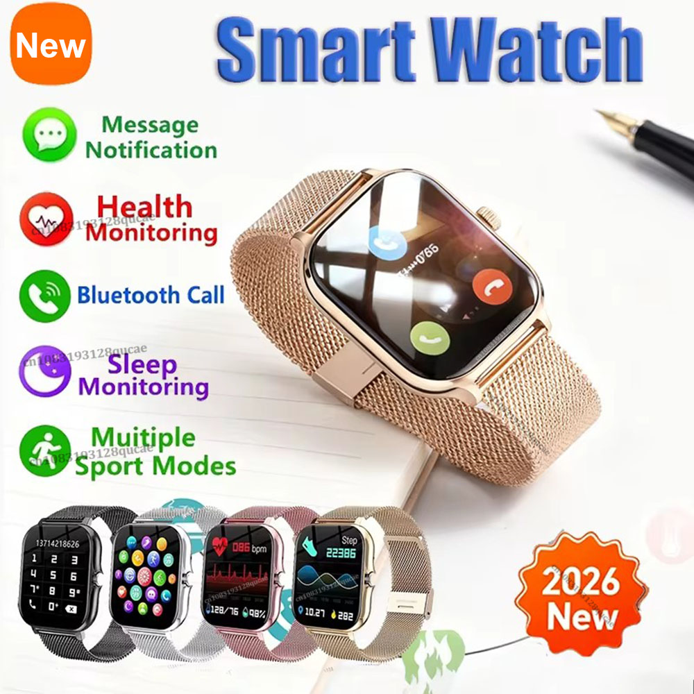 Smartwatch Watches Birthday Gift For Men - 2026 Smartwatch Men Women Wristwatch Smart