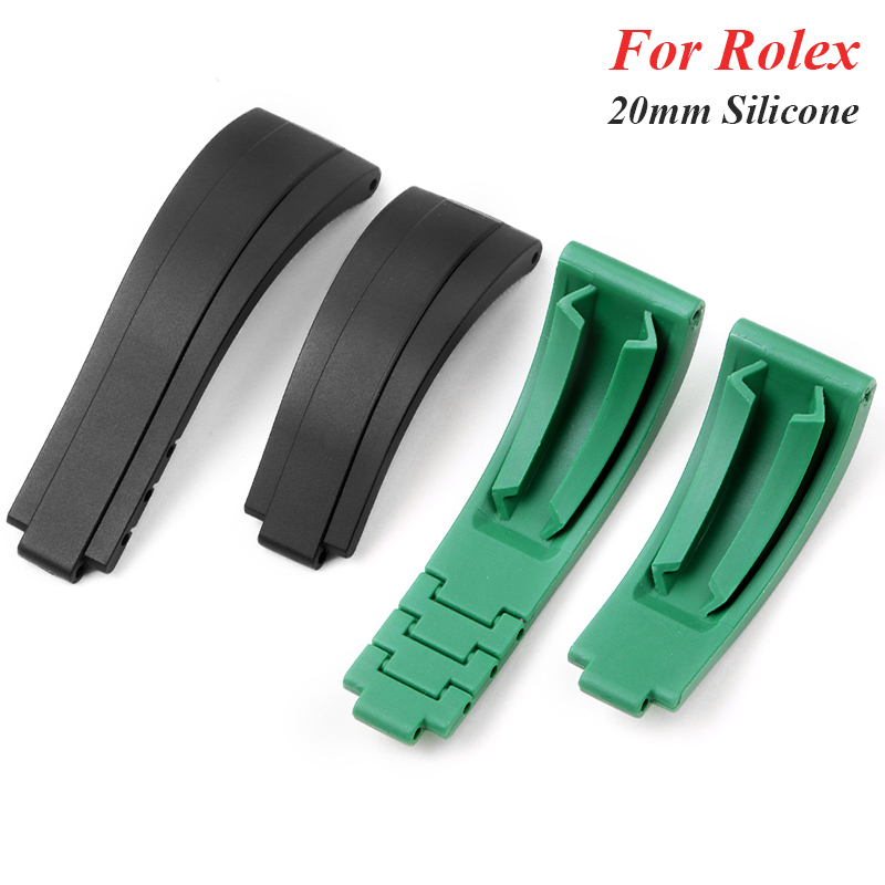 Rolex Watch Datejust - For Rolex Rubber Wrist Band for