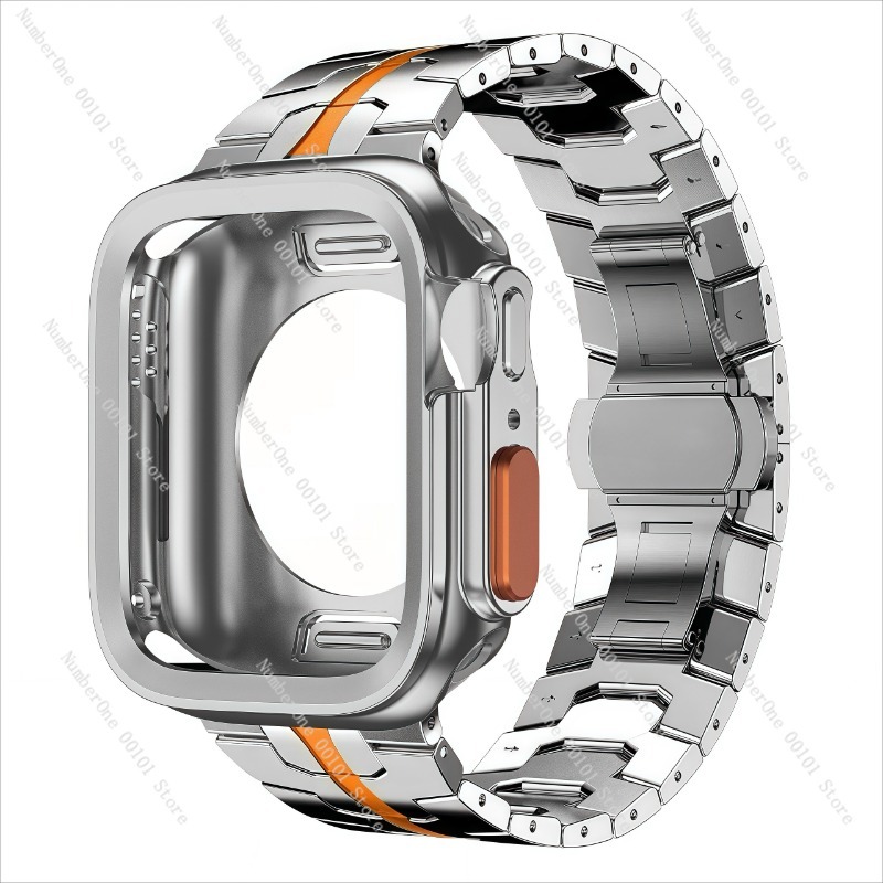 Smartwatch Premium Watches For Women - Premium Steel Armor Metal Watch Band