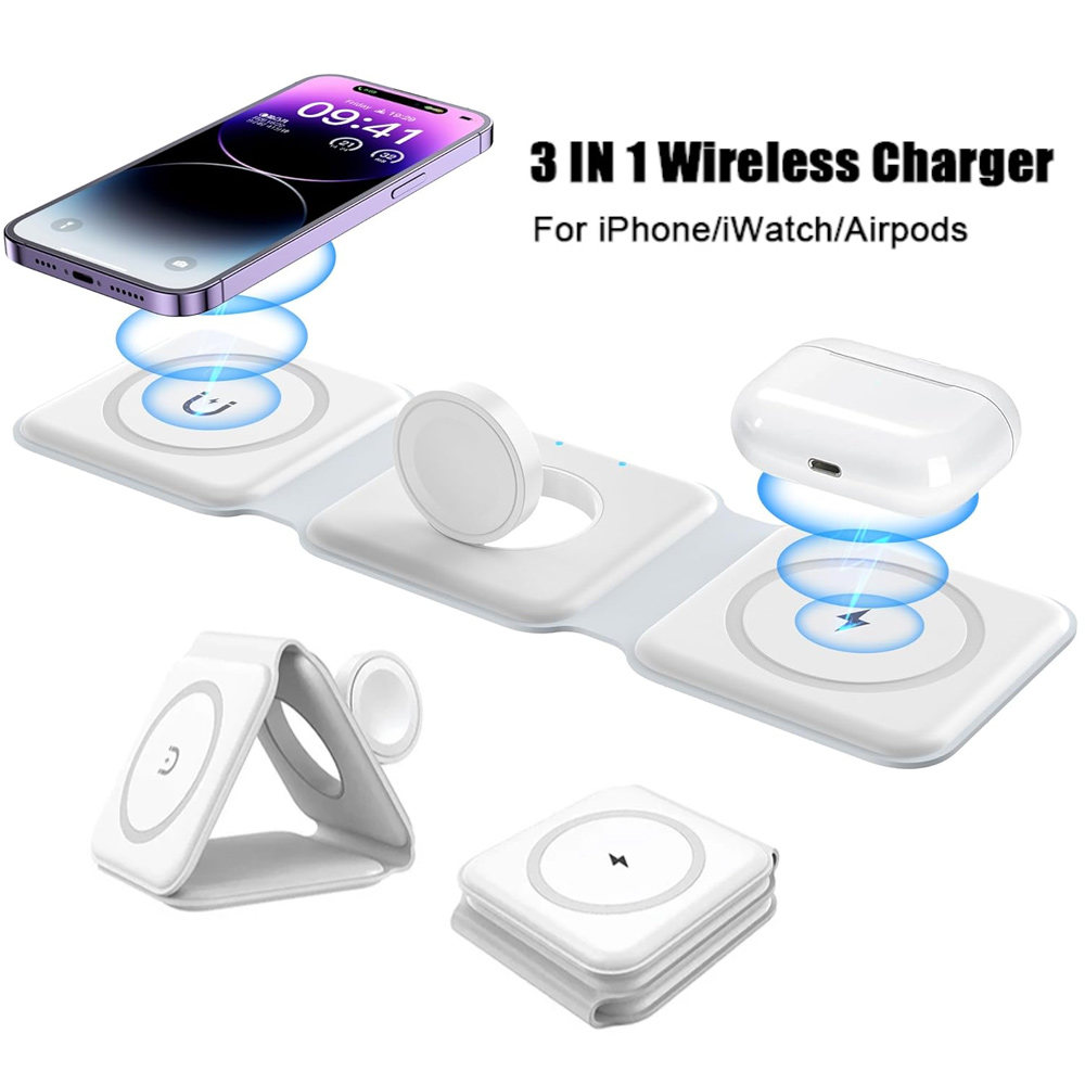 Smartwatch Apple Watch - 3 In 1 Wireless Charging Station