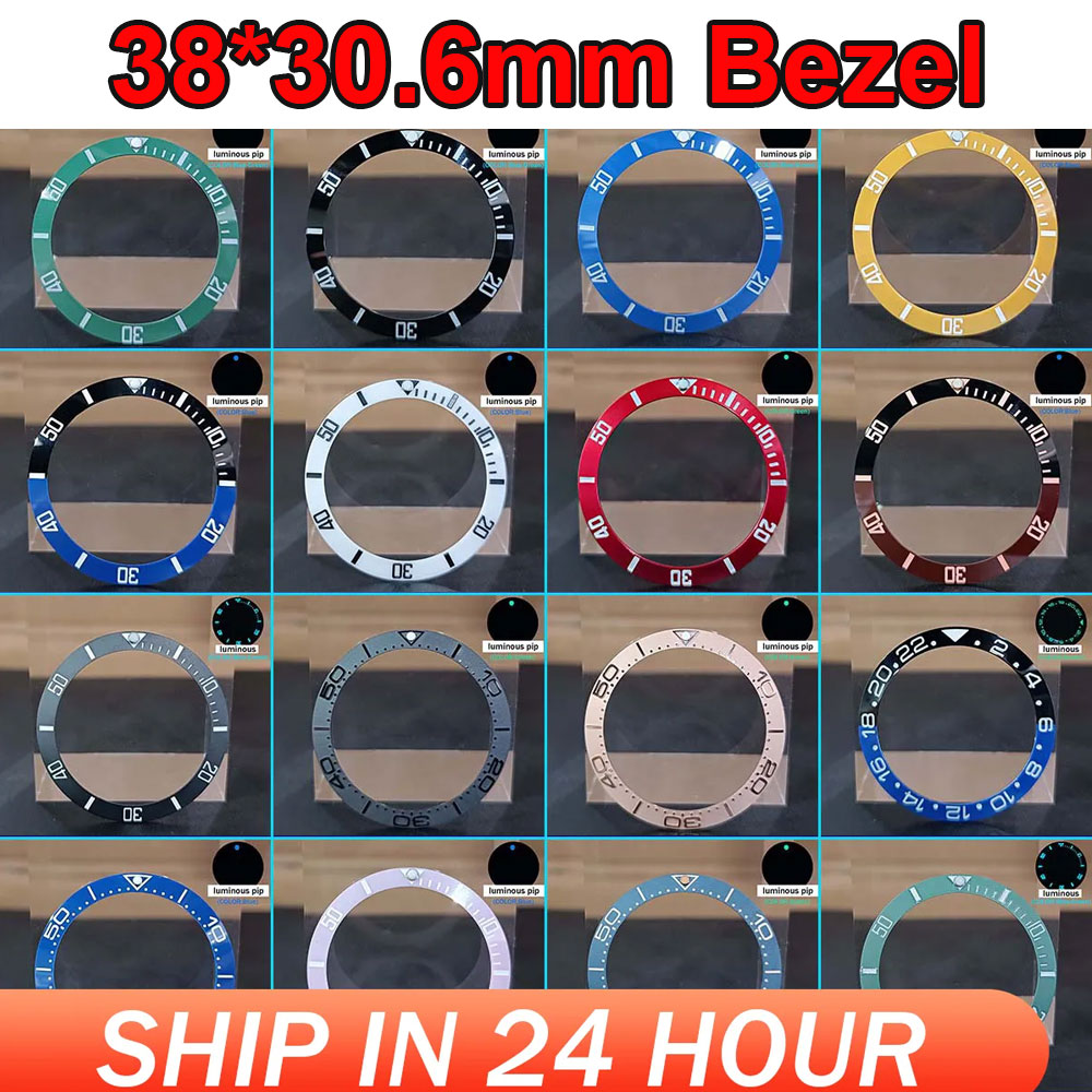 Sloping 38mm*30.6mm Ceramic Be - Watch Bezel Insert 评论和价格