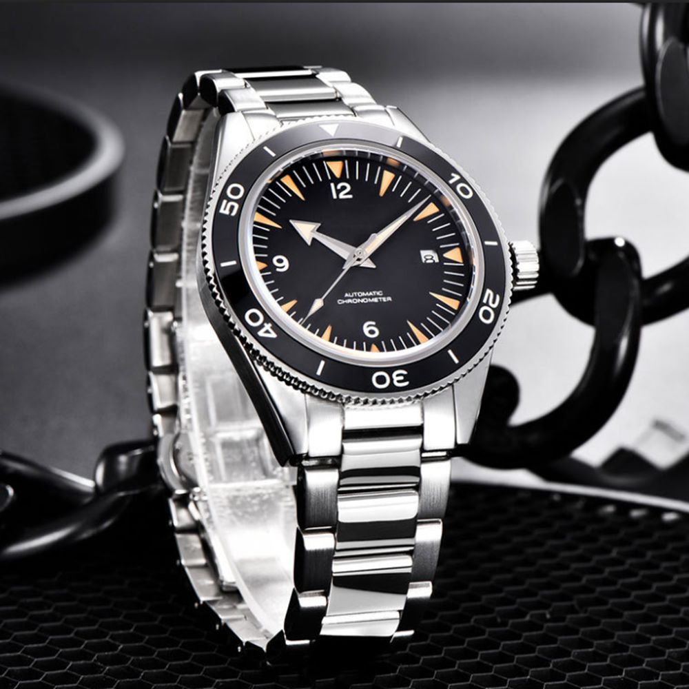 Custom Logo NH35 Movement Watc - Watch Bezel Insert 评论和价格