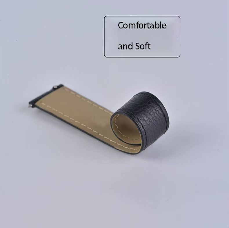 Genuine Leather Watch Strap Su - Cartier Watch Tank 评论和价格