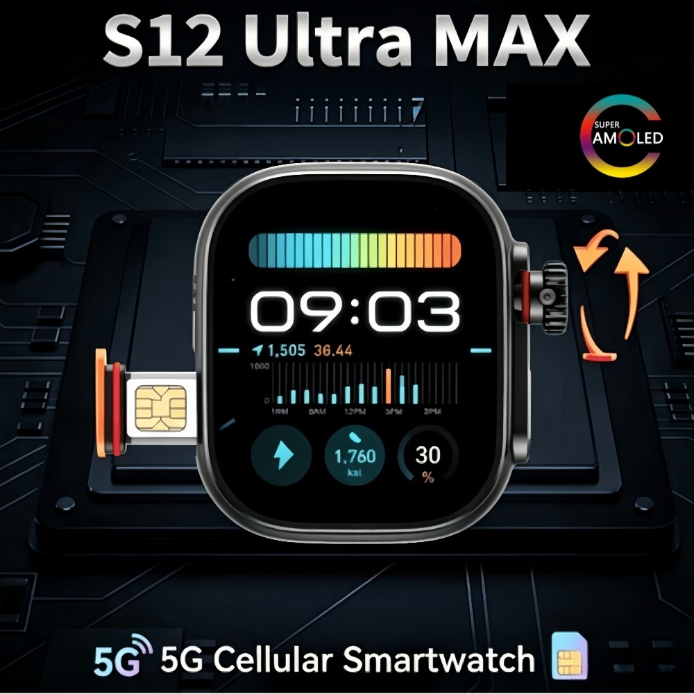 Global Version Android 12.0 S1 - Heart Rate Gps Watch 评论和价格