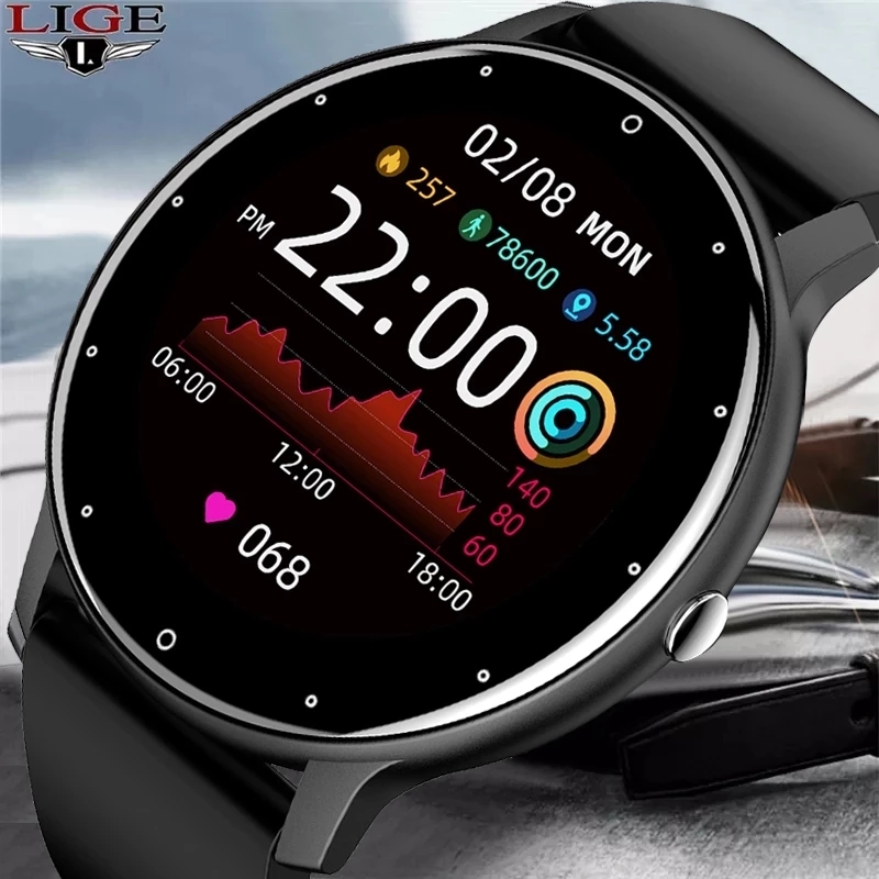 LIGE 2026 New Smart Watch Men  - Smartwatch Watches For Men Digital 评论和价格