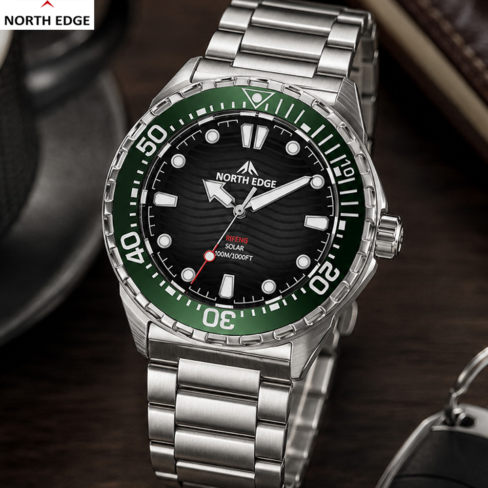 NORTH EDGE TRITON Mens Militar - Altimeter Compass Watch 评论和价格