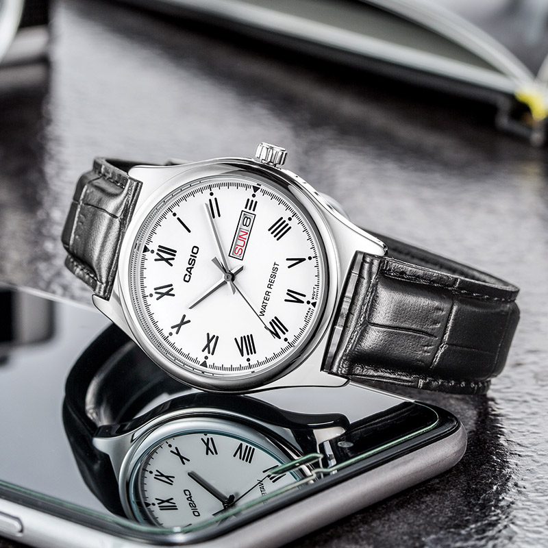Casio MTP‑V006L Men Analog Wri - Casio Watches Smartwatch 评论和价格