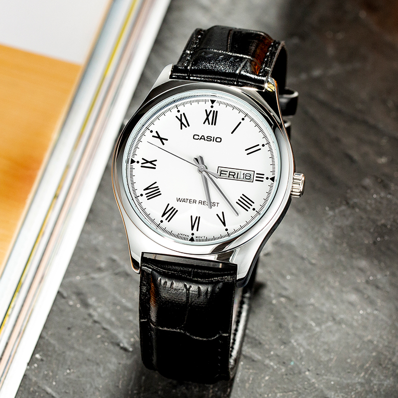 Casio MTP‑V006L Men Analog Wri - Casio Watches Smartwatch 评论和价格