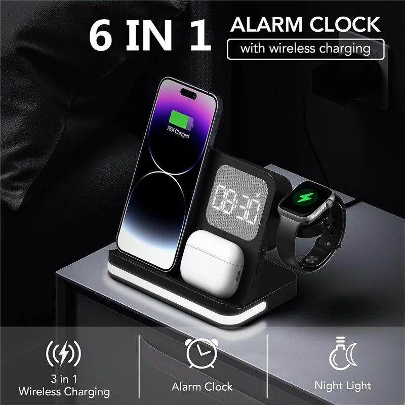 Wireless Charger Stand For iPh - Smartwatch Apple Watch 评论和价格