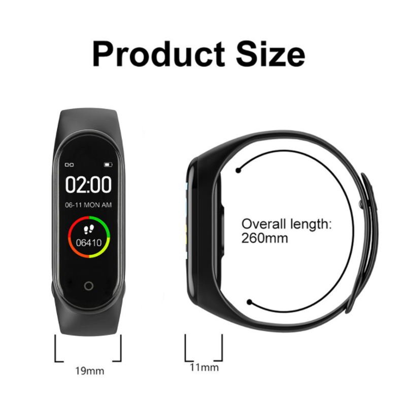 M4 Smart Watchs Sport Wristban - Smartwatch Ladies Watches Branded 评论和价格