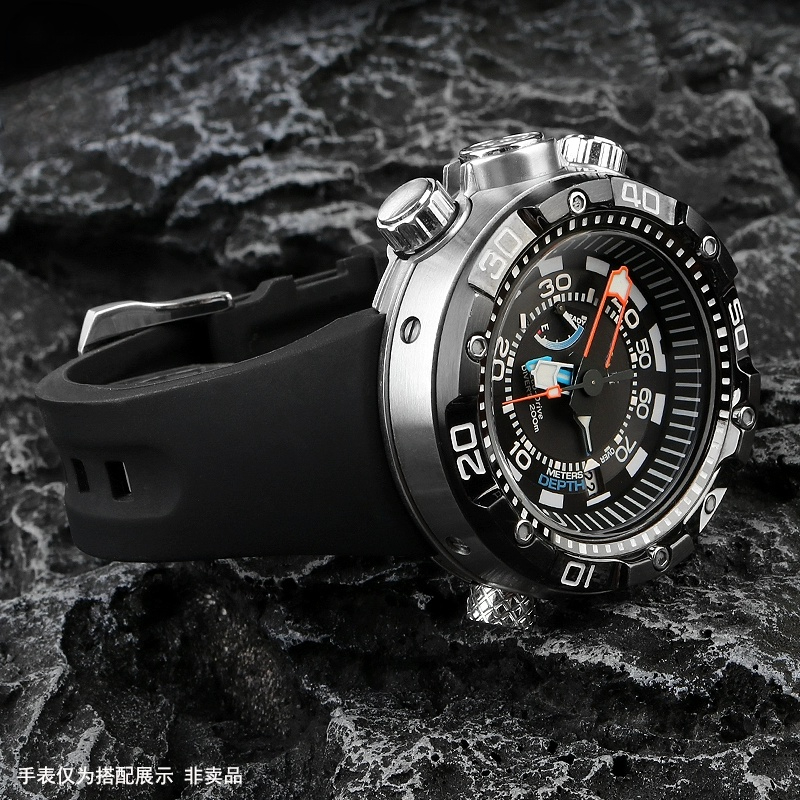 Rubber watch band For CITIZEN  - Citizen Watch Promaster 评论和价格