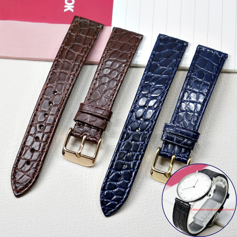 Thin crocodile Genuine leather - Cartier Watch Tank 评论和价格