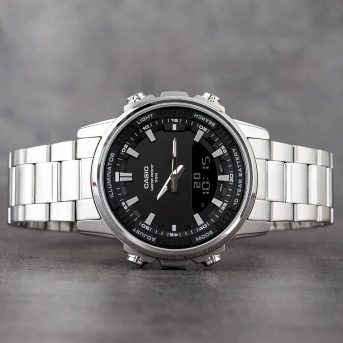 Casio AMW‑880D | Stainless Ste - Casio Watches Smartwatch 评论和价格