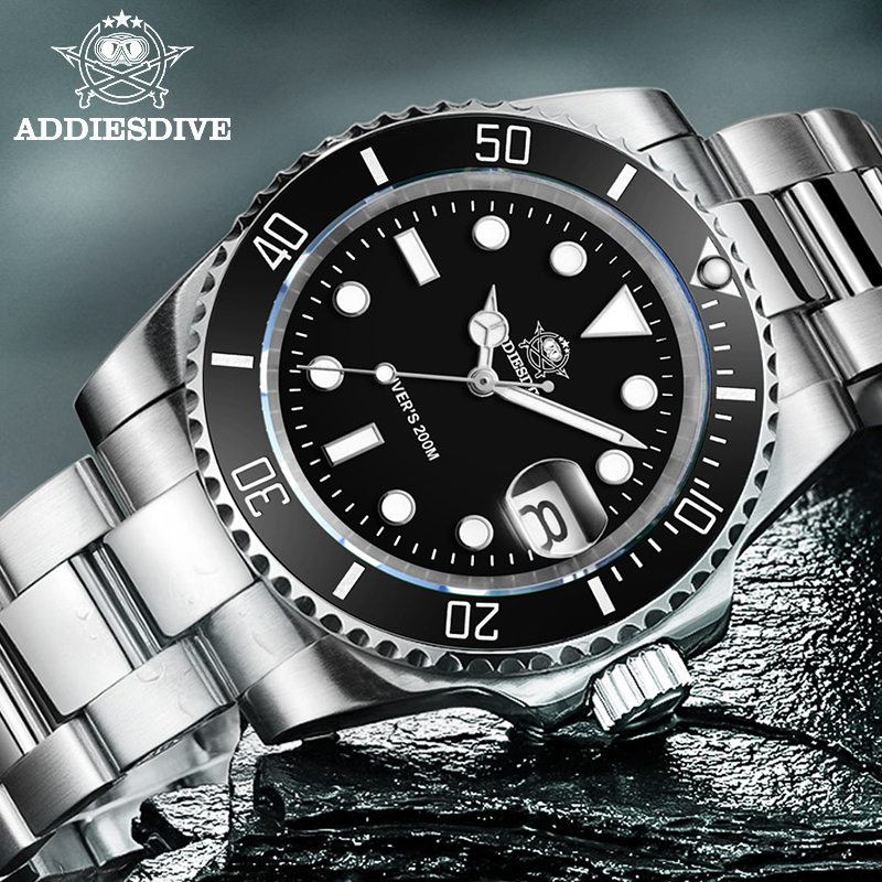 ADDIESDIVE Men's Classic Watch - Watch Bezel Insert 评论和价格
