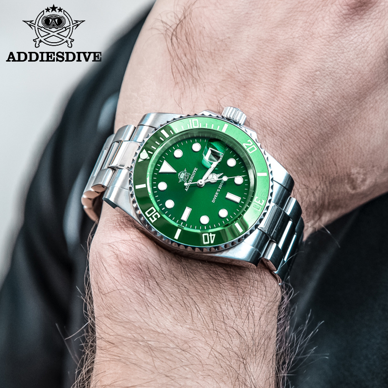 ADDIESDIVE Men's Classic Watch - Watch Bezel Insert 评论和价格
