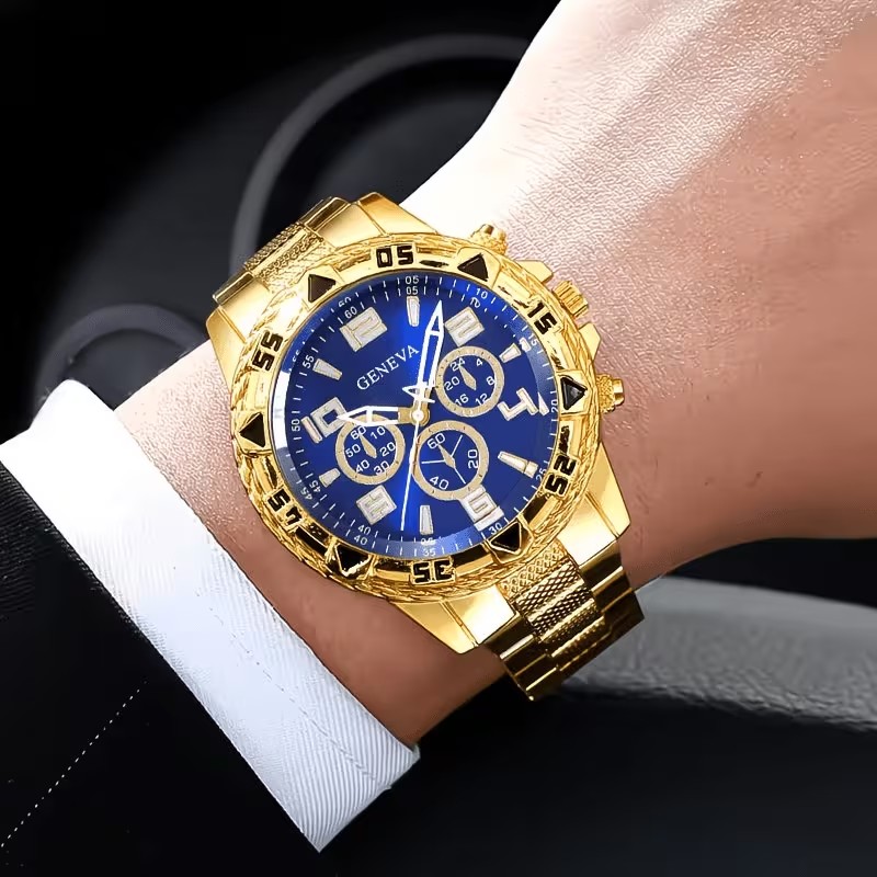 2Pcs Men's Fashionable Luxury  - Smartwatch Watches Birthday Gift For Men 评论和价格