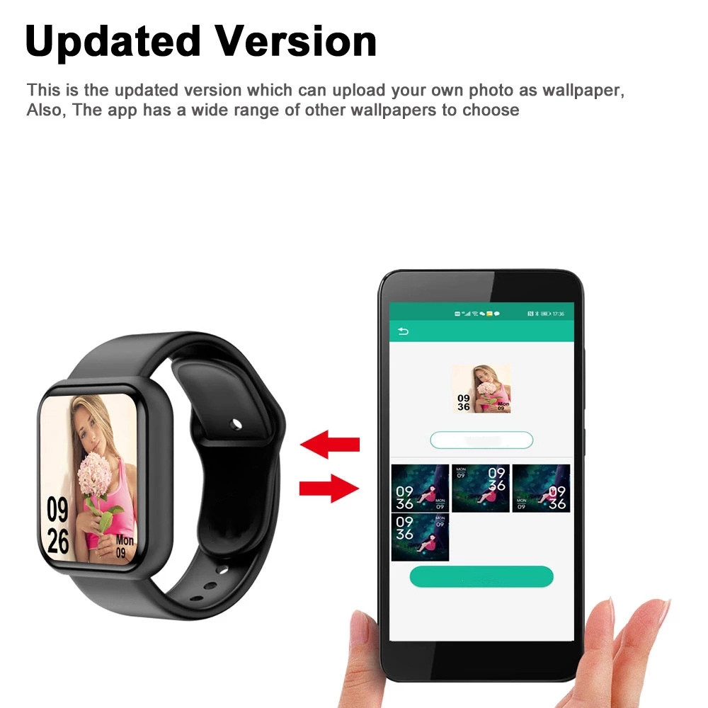 Men Watch Electronic Fitness B - Watch Smart Y68 评论和价格