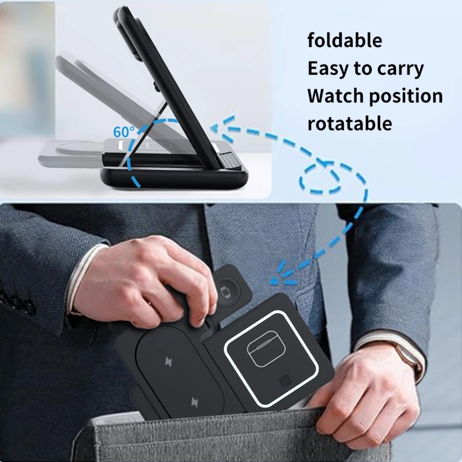 3 in 1 Foldable Night LED Ligh - Smartwatch Apple Watch 评论和价格