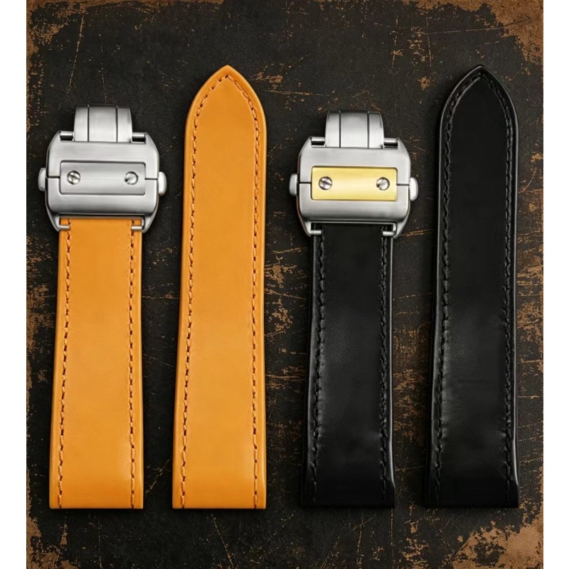 Genuine Lea/ther Watch Strap f - Cartier Watch Tank 评论和价格