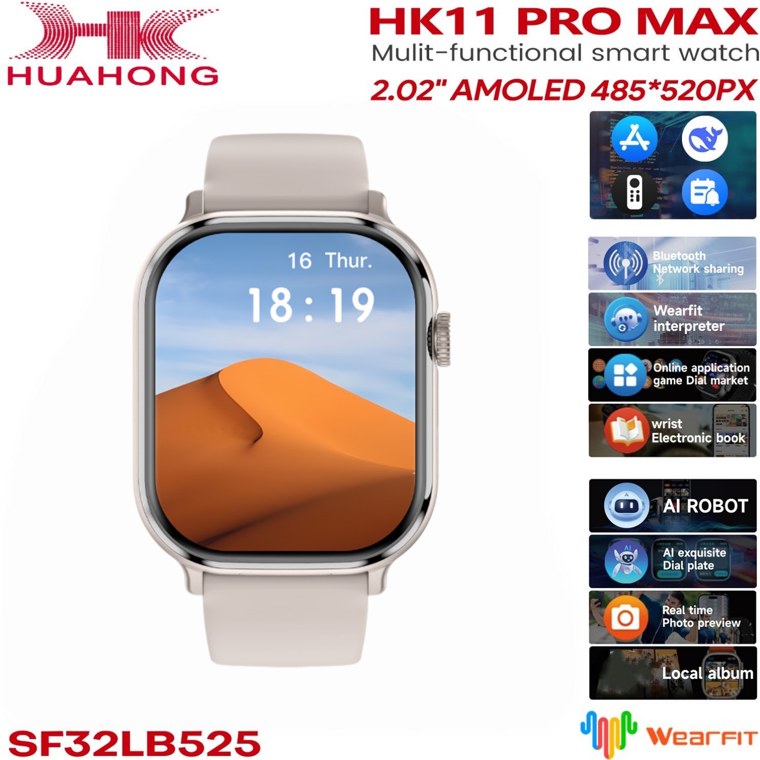 Original HK11 Pro MAX SmartWat - Heart Rate Gps Watch 评论和价格