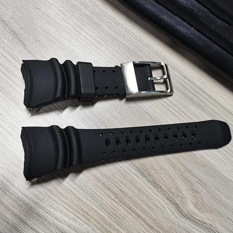 Breathable Black Rubber Watchb - Citizen Watch Promaster 评论和价格