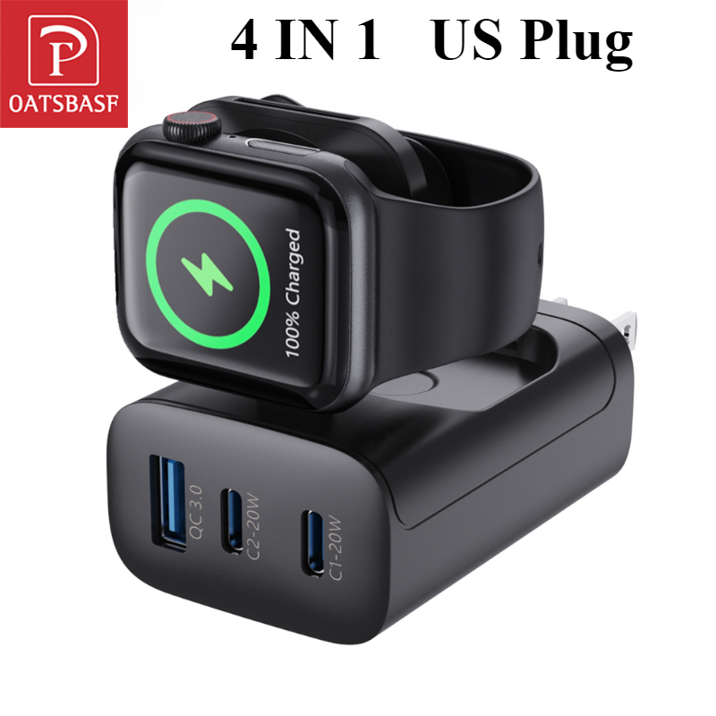 Oatsbasf 4 In 1 QC3.0 Fast Mag - Smartwatch Apple Watch 评论和价格
