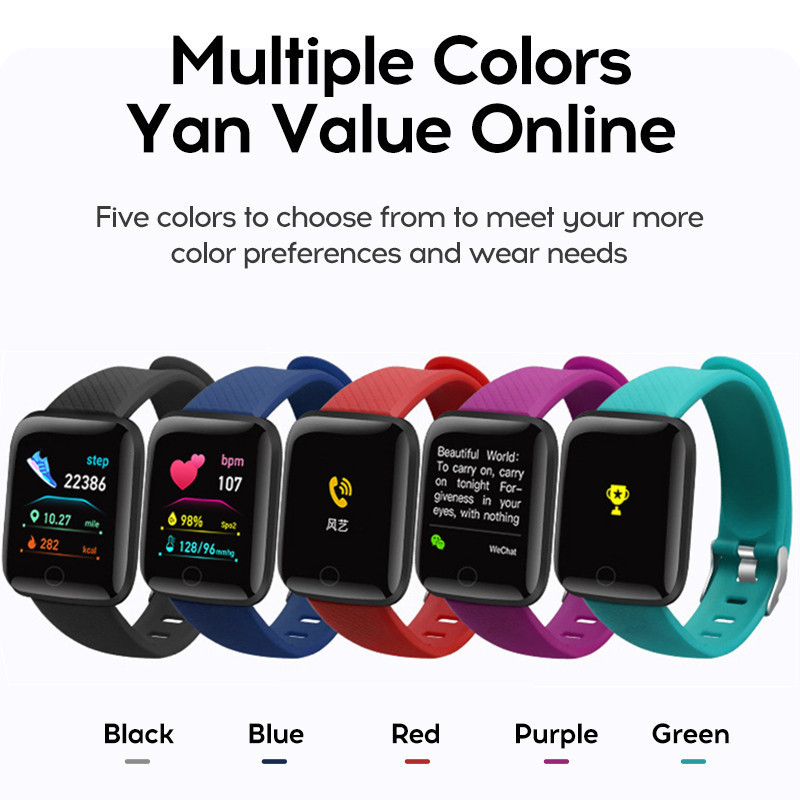 116plus Smart Watch Men Women  - Smartwatch Watches For Men Digital 评论和价格