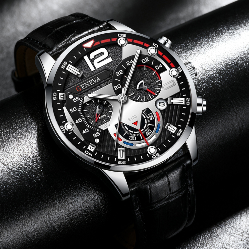 4pcs Men Fashion Watch Luxury  - Smartwatch Watches Birthday Gift For Men 评论和价格