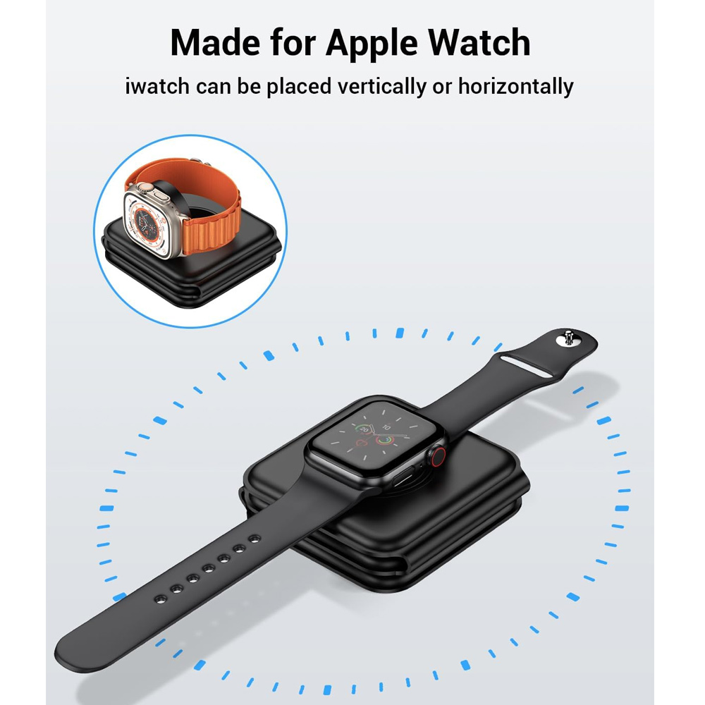 3 In 1 Wireless Charging Stati - Smartwatch Apple Watch 评论和价格