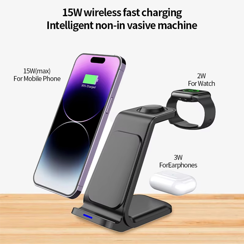 15W 3 in 1 Wireless Charger St - Smartwatch Apple Watch 评论和价格