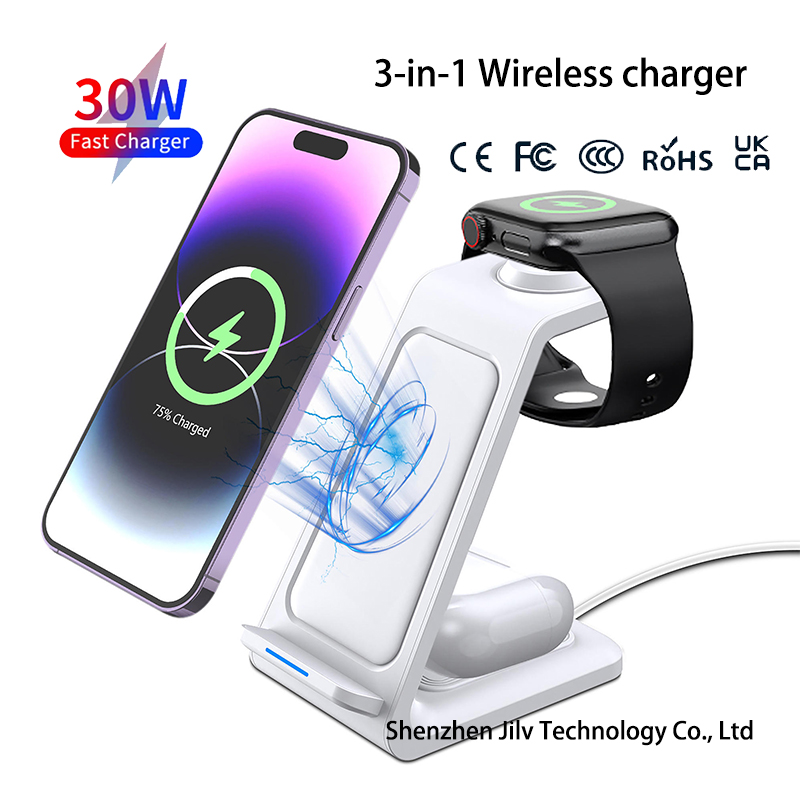 15W 3 in 1 Wireless Charger St - Smartwatch Apple Watch 评论和价格