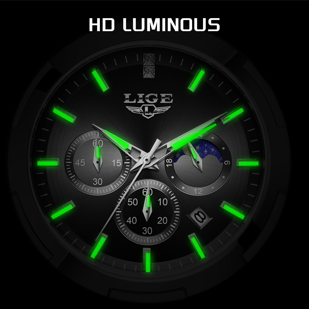 LIGE Top Brand Luxury Watch Wo - Smartwatch Ladies Watches Branded 评论和价格